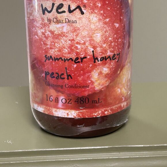 Wen Summer Honey Peach Cleansing Conditioner 16 oz Sealed W/ Pump - Picture 2 of 4